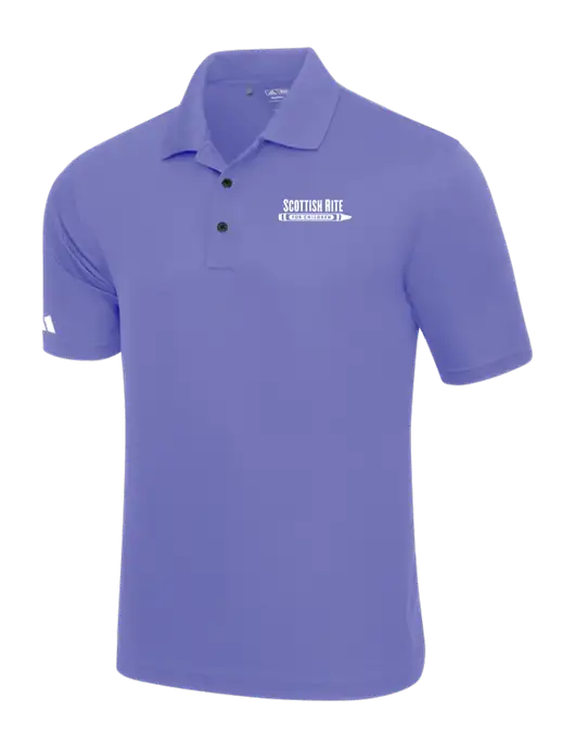 Adidas Light Purple Basic Sport Polo w/Scottish Rite for Children Logo
