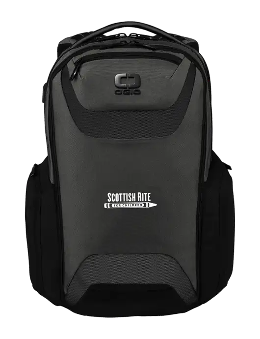 OGIO Tarmac Charcoal Connected Pack w/Scottish Rite for Children Logo