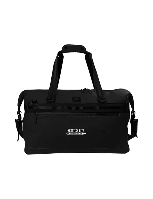 OGIO Black Commuter Duffel w/Scottish Rite for Children Logo
