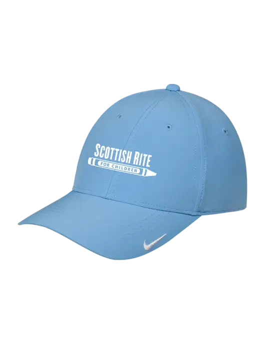 Nike Light Blue Dri-FIT Legacy Cap w/Scottish Rite for Children Logo
