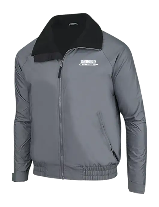 Dark Grey/Black Classic Competitor Jacket w/Scottish Rite for Children Logo