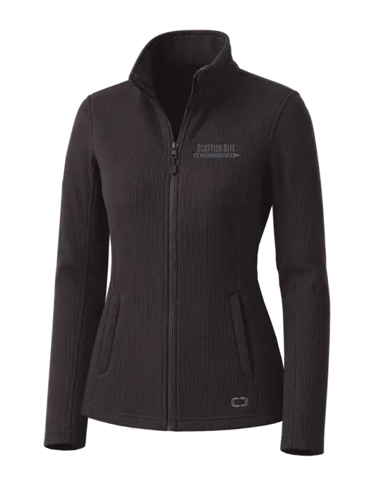 OGIO Blacktop Womens Grit Fleece Jacket w/Scottish Rite for Children Logo