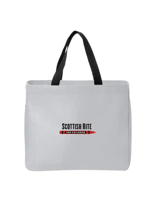 Essential Light Grey Tote w/Scottish Rite for Children Logo