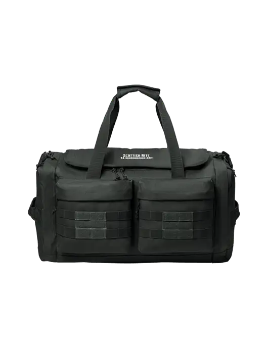 CornerStone Charcoal Grey Tactical Duffel w/Scottish Rite for Children Logo