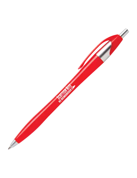 Novella Red Platinum Pen - Blue Ink w/Scottish Rite for Children Logo