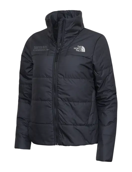North Face Womens Black Everyday Insulated Jacket w/Scottish Rite for Children Logo