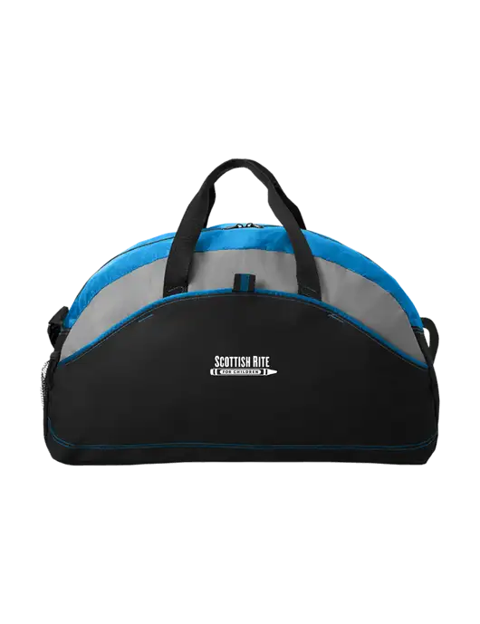 Medium Contrast Royal Duffel w/Scottish Rite for Children Logo
