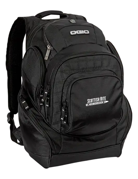 OGIO Black Mastermind Pack w/Scottish Rite for Children Logo
