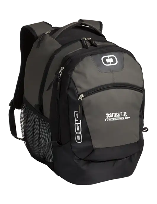 OGIO Grey Rogue Pack
 w/Scottish Rite for Children Logo