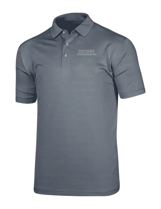 Callaway Vibrant Light Grey Ventilated Polo w/Scottish Rite for Children Logo