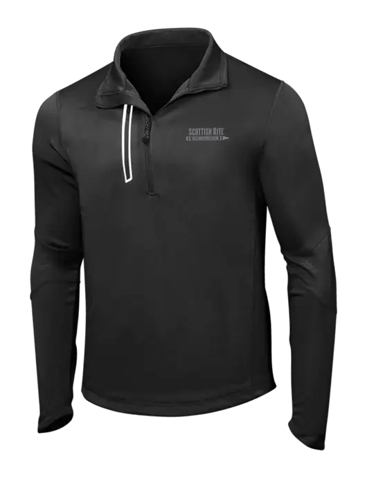OGIO Blacktop Endurance Fulcrum 1/4 Zip w/Scottish Rite for Children Logo