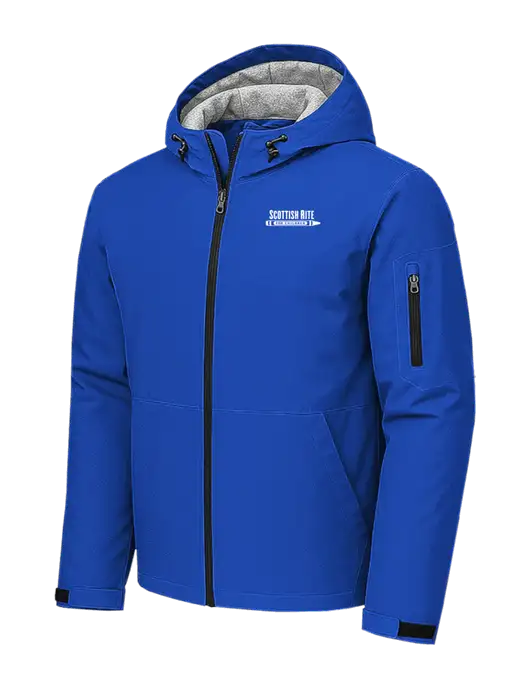 Waterproof Insulated Dark Royal Jacket w/Scottish Rite for Children Logo