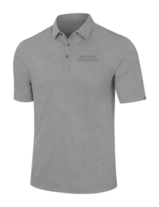 TravisMathew Light Grey Heather Sunnyvale Polo w/Scottish Rite for Children Logo