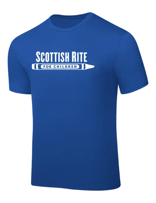Royal PosiCharge Competitor Tee w/Scottish Rite for Children Logo