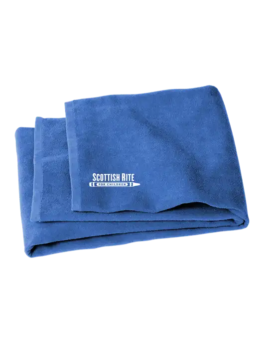 Royal Beach Towel w/Scottish Rite for Children Logo