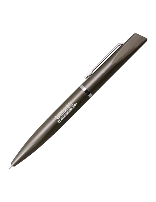 Santos Gunmetal Pen - Black Ink w/Scottish Rite for Children Logo