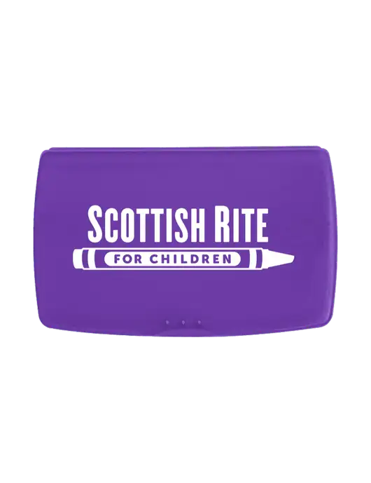 QuickFix Purple First Aid Pack w/Scottish Rite for Children Logo