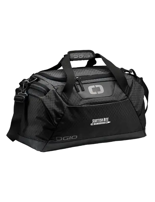 OGIO Black Catalyst Duffle
 w/Scottish Rite for Children Logo