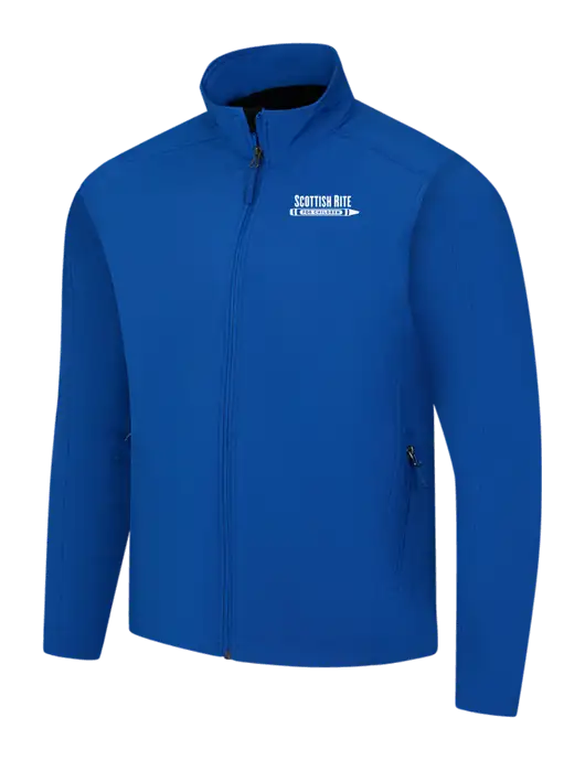 Dark Royal Core Soft Shell Jacket w/Scottish Rite for Children Logo