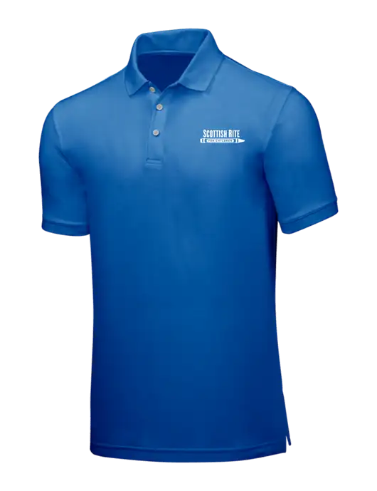 Dark Royal Core Classic Pique w/Scottish Rite for Children Logo