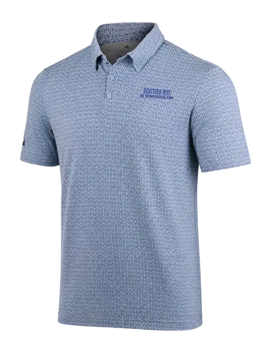 Adidas Light Blue Printed Blend Polo w/Scottish Rite for Children Logo
