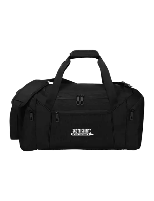 Slim & Lite Black Duffel    w/Scottish Rite for Children Logo