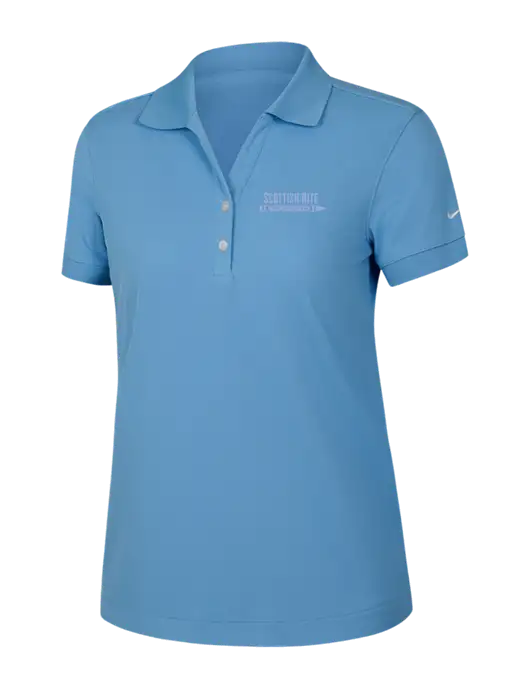 Nike Womens Dri-FIT Classic Light Blue Polo w/Scottish Rite for Children Logo