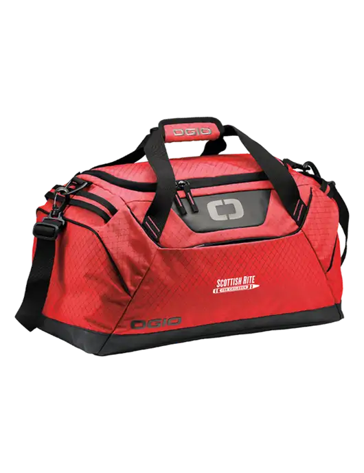 OGIO Red Catalyst Duffle
 w/Scottish Rite for Children Logo