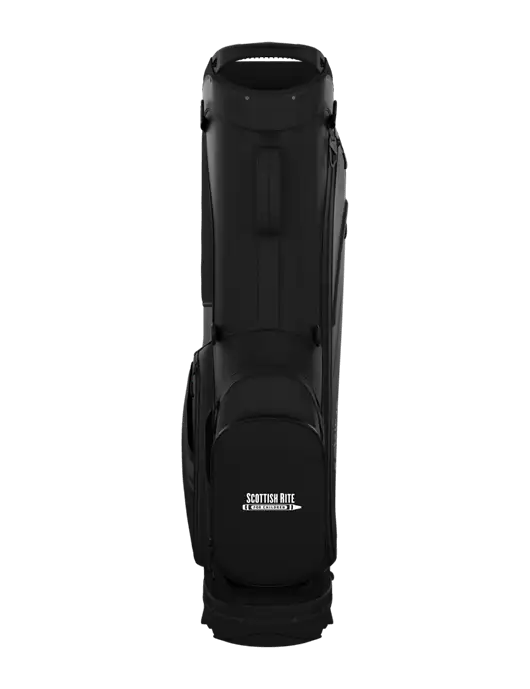 Callaway Chase Black Stand Golf Bag w/Scottish Rite for Children Logo