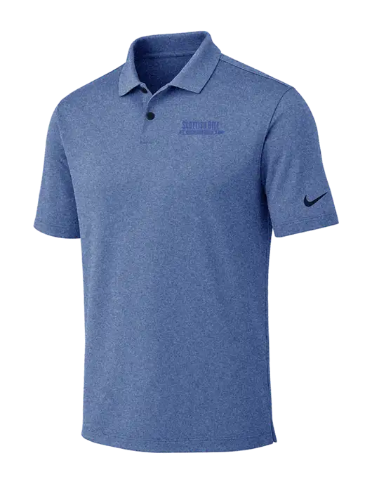 Nike Dark Royal Heather Dri-FIT Vapor Polo w/Scottish Rite for Children Logo