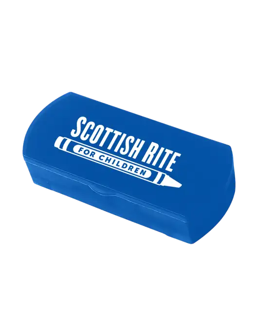 Royal Pill Box with Bandage Dispenser w/Scottish Rite for Children Logo