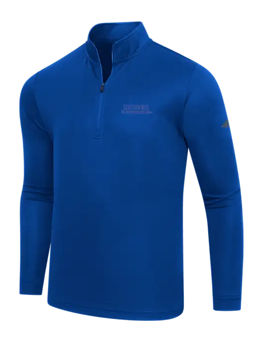 Adidas Royal Lightweight Quarter Zip Pullover w/Scottish Rite for Children Logo