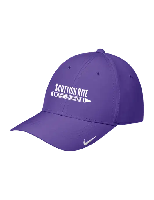 Nike Purple Dri-FIT Legacy Cap w/Scottish Rite for Children Logo