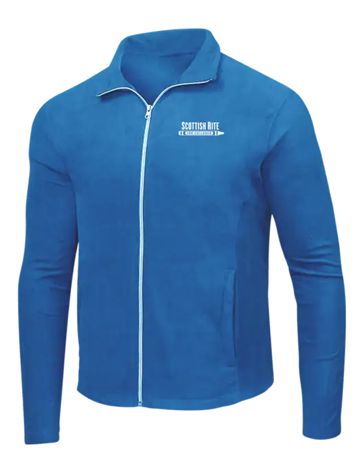 Light Royal Microfleece Jacket w/Scottish Rite for Children Logo