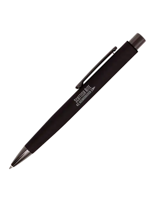 Moana Comfort Black - Black Ink w/Scottish Rite for Children Logo