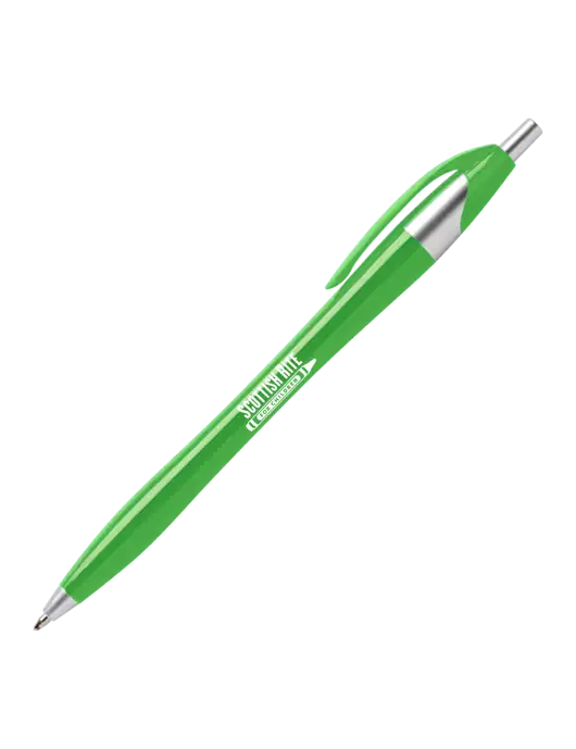 Novella Kelly Green Platinum Pen - Blue Ink w/Scottish Rite for Children Logo