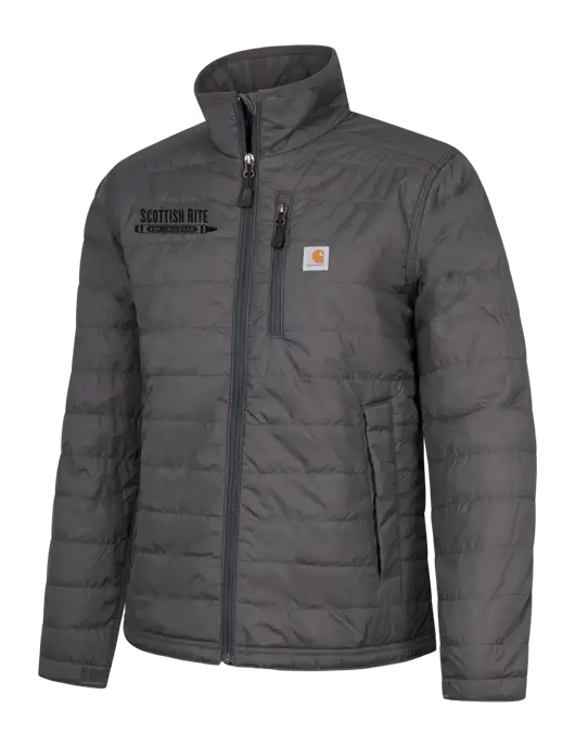 Carhartt Womens Dark Grey Gilliam Jacket w/Scottish Rite for Children Logo