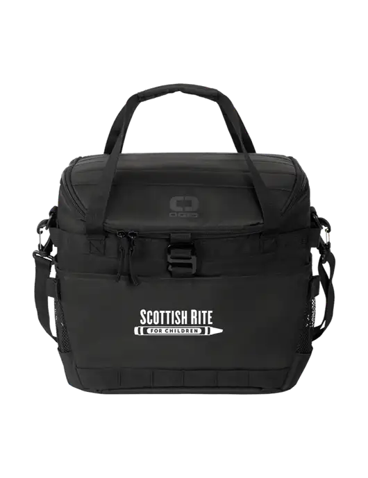 OGIO Black Sprint 24-Pack Cooler w/Scottish Rite for Children Logo