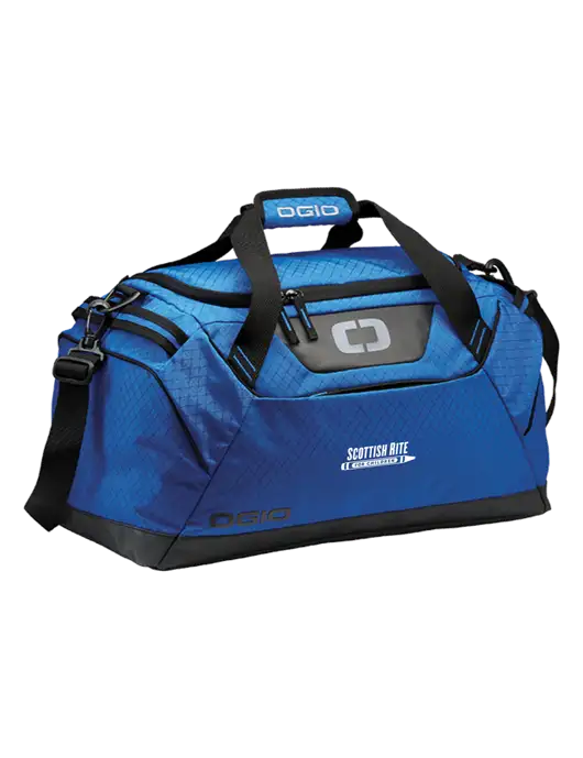 OGIO Royal Blue Catalyst Duffle
 w/Scottish Rite for Children Logo