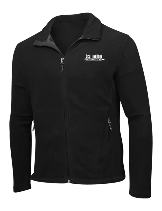 Black Fleece Jacket w/Scottish Rite for Children Logo