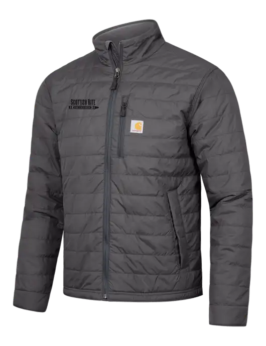Carhartt Dark Grey Gilliam Jacket w/Scottish Rite for Children Logo