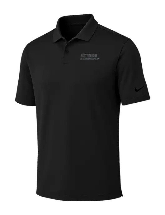 Nike Black Dri-FIT Vapor Polo w/Scottish Rite for Children Logo