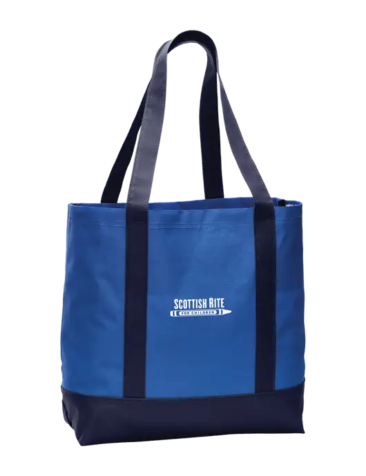 Carryall Blue/Navy Day Tote Twilight w/Scottish Rite for Children Logo
