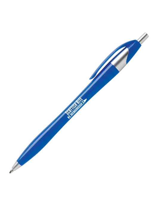 Novella Royal Platinum Pen - Blue Ink w/Scottish Rite for Children Logo
