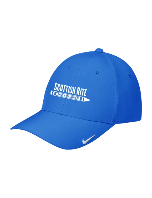 Nike Royal Dri-FIT Legacy Cap w/Scottish Rite for Children Logo