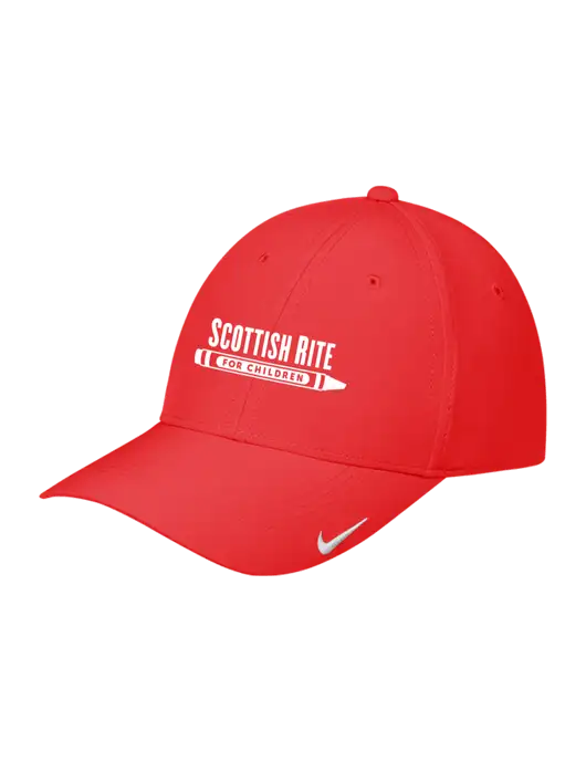 Nike Red Dri-FIT Legacy Cap w/Scottish Rite for Children Logo