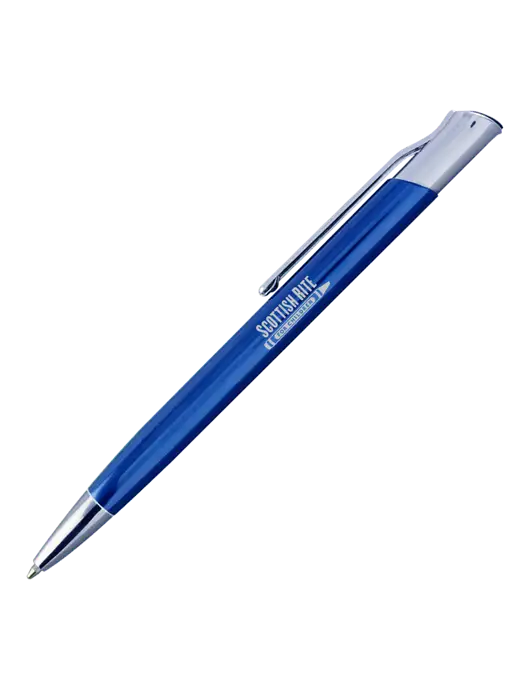 San Malo Slate Pen - Black Ink w/Scottish Rite for Children Logo