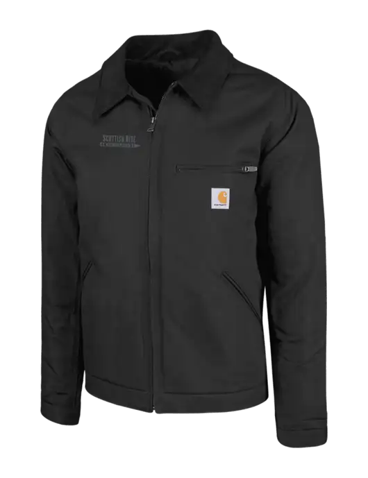Carhartt Black Duck Detroit Jacket w/Scottish Rite for Children Logo