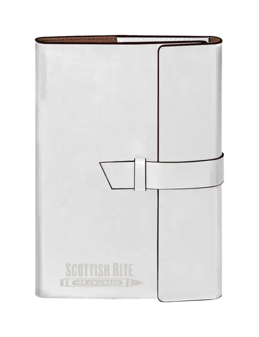 Fabrizio White 6.875 x 9.56 Portfolio w/Scottish Rite for Children Logo