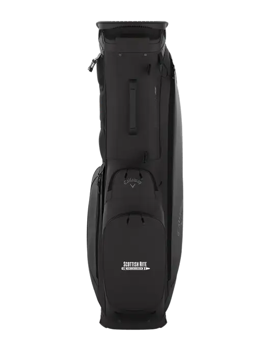 Callaway Fairway C Black Stand Golf Bag w/Scottish Rite for Children Logo